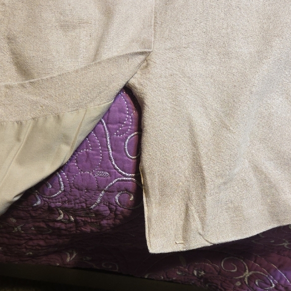a new day Tan Blazer with Notched Lapels and Structured Shoulders - Picture 3 of 3